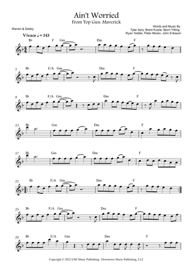 I Ain't Worried (arr. Warren & Debby)