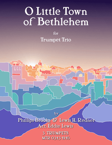 O Little Town of Bethlehem for Trumpet Trio (arr. Eddie Lewis)