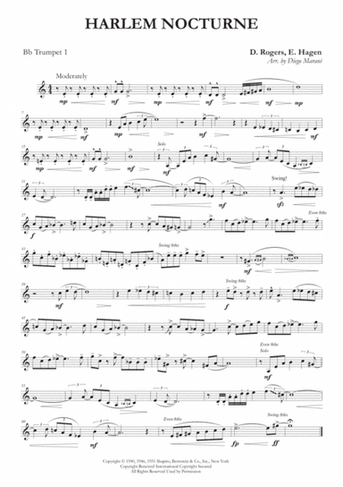Harlem Nocturne (arr. Diego Marani)