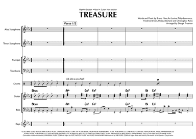 Treasure (arr. Dougie Freeman)