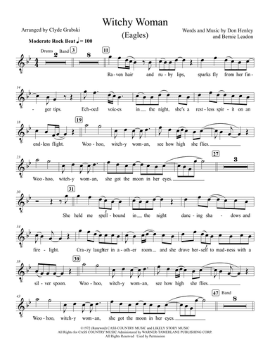 Witchy Woman (arr. Clyde Grabski)