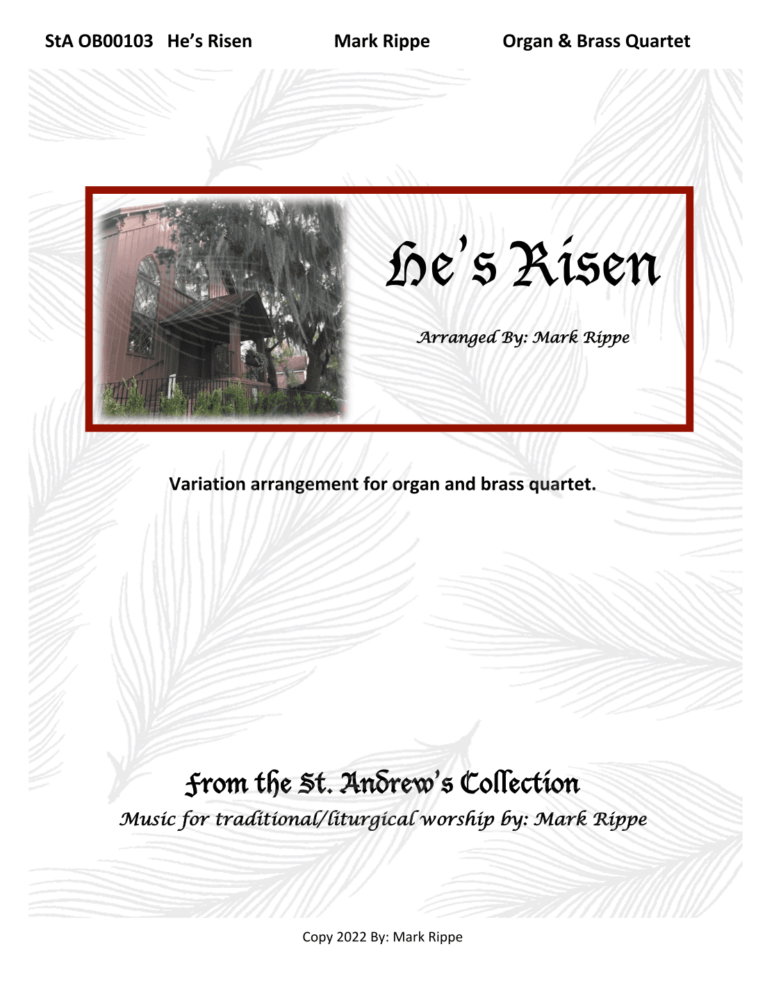 He's Risen (arr. Mark Rippe)