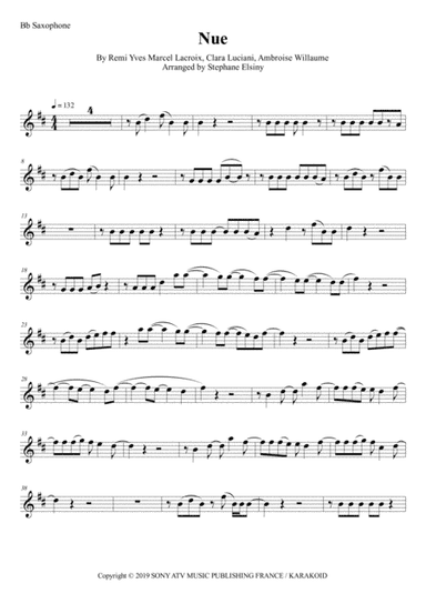 Nue (arr. Stephane ELSINY)