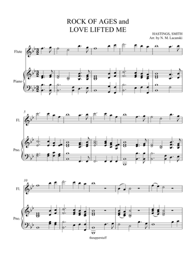 Rock of Ages and Love Lifted Me (arr. Nick Lacanski)