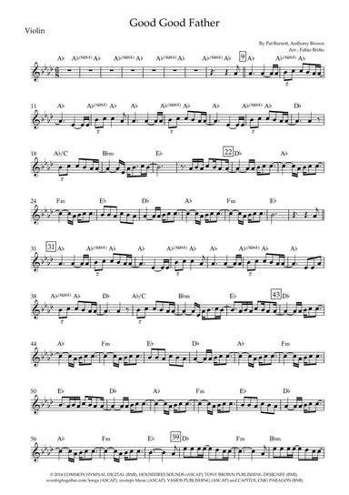 Good Good Father (arr. Fabio Britto)