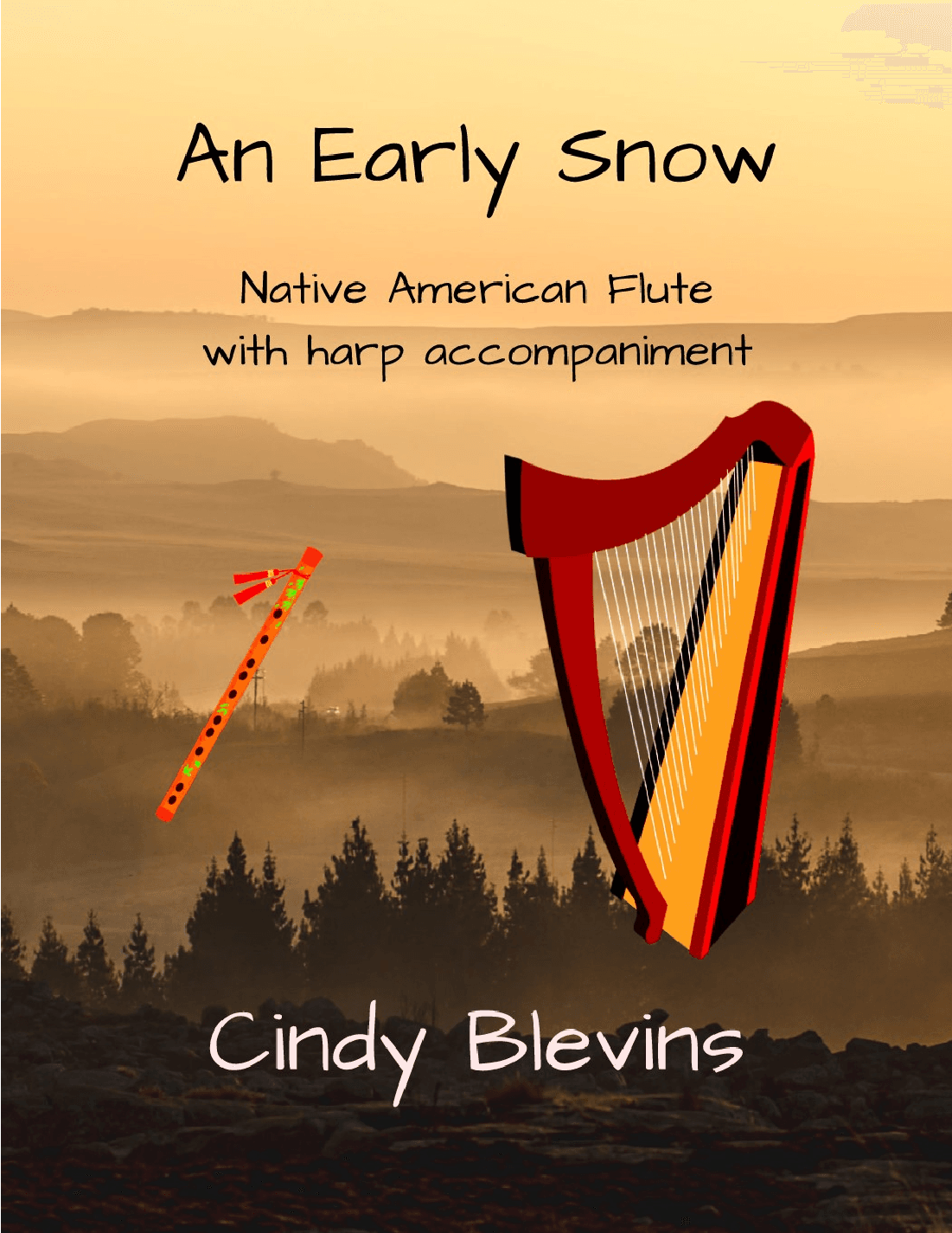 An Early Snow, Native American Flute and Harp