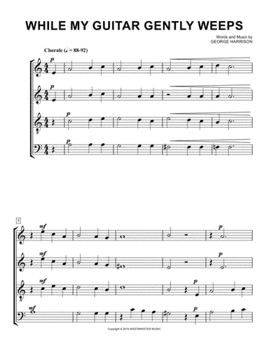 While My Guitar Gently Weeps (arr. Music Merchant)