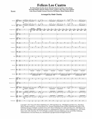 Felices Los 4 (arr. Omir Charley)
