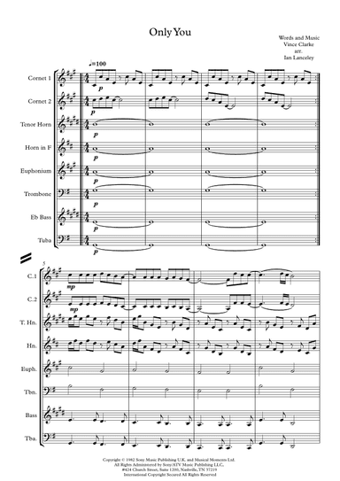 Only You (arr. Ian Lanceley)