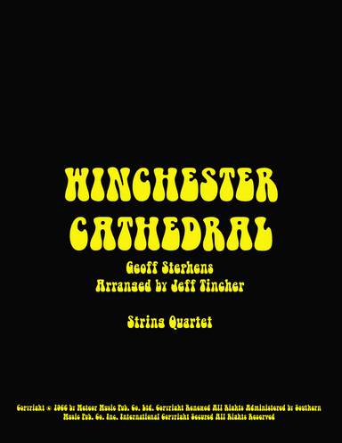 Winchester Cathedral (arr. Jeff Tincher)
