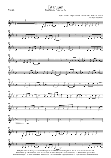 Titanium (arr. Fernando Britto)