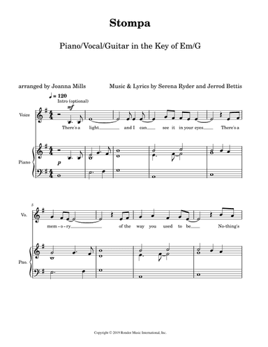 Stompa (arr. Joanna Mills)