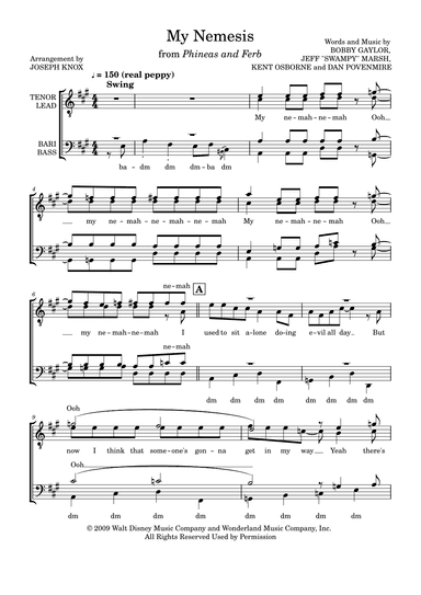 My Nemesis (arr. Joseph Knox)