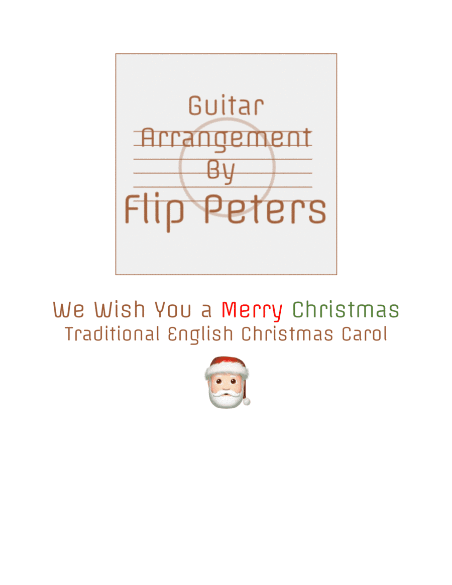 We Wish You a Merry Christmas (arr. Flip Peters)