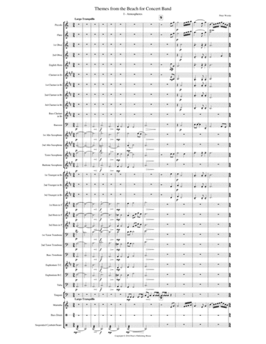 Themes from the Beach for Concert Band