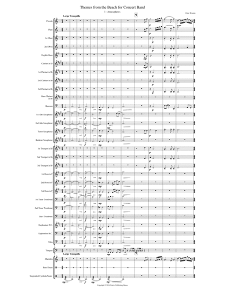 Themes from the Beach for Concert Band