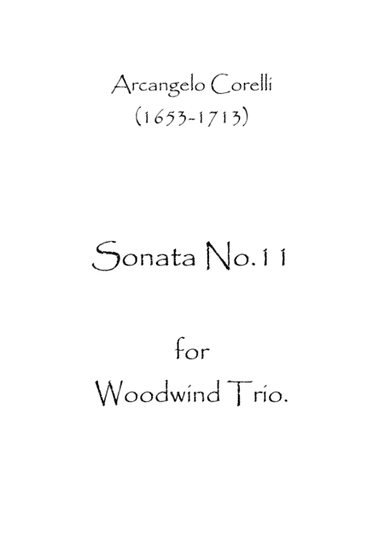 Sonata No.11 (arr. Spence Bundy)