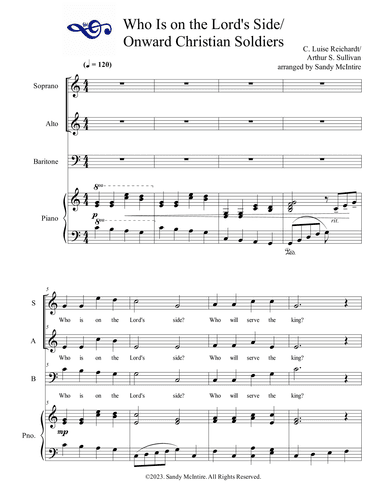 Who Is on the Lord's Side/Onward Christian Soldiers (arr. Sandy McIntire)