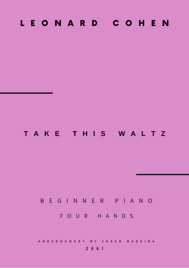 Take This Waltz (arr. César Madeira)