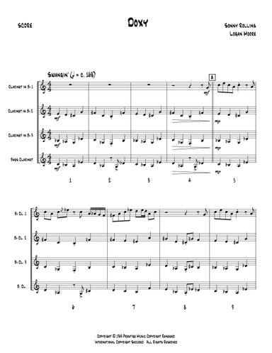 Doxy (arr. Logan Moore)