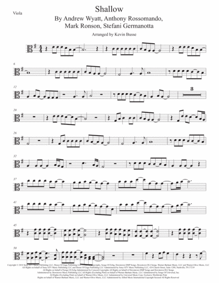 Shallow (arr. Kevin Busse)
