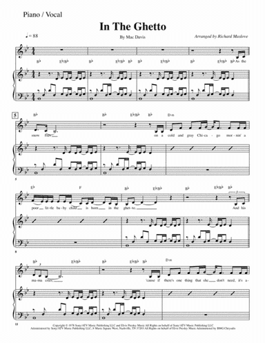 In The Ghetto (the Vicious Circle) (arr. Richard Maslove)
