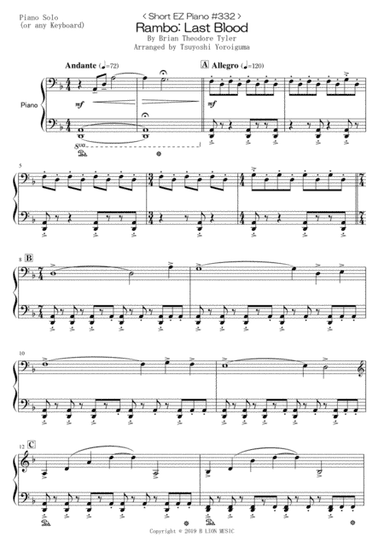 Rambo: Last Blood (arr. Tsuyoshi Yoroiguma)