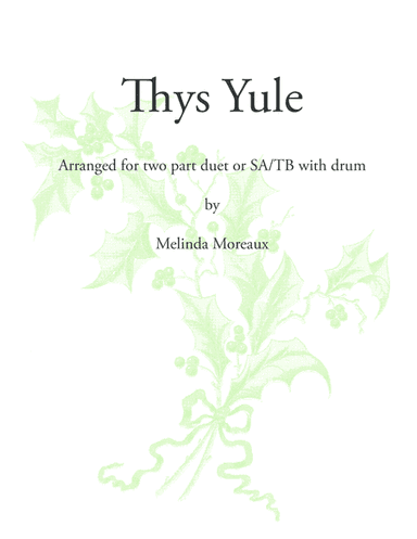 Thys Yule (arr. Melinda Moreaux)