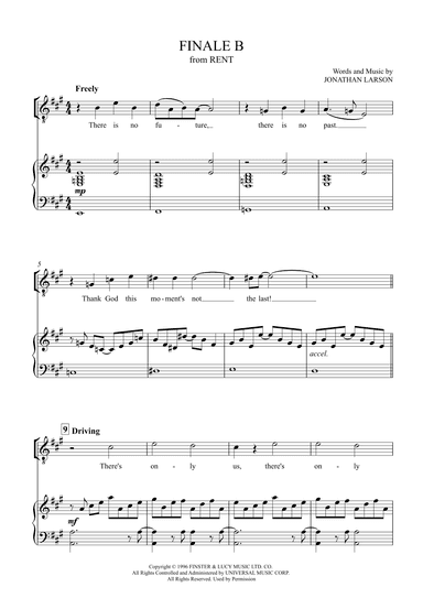 Finale B (arr. AJB Music Services)
