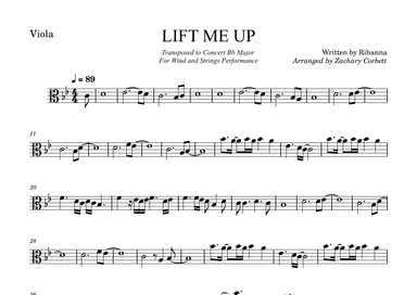 Lift Me Up (arr. Zachary Corbett)