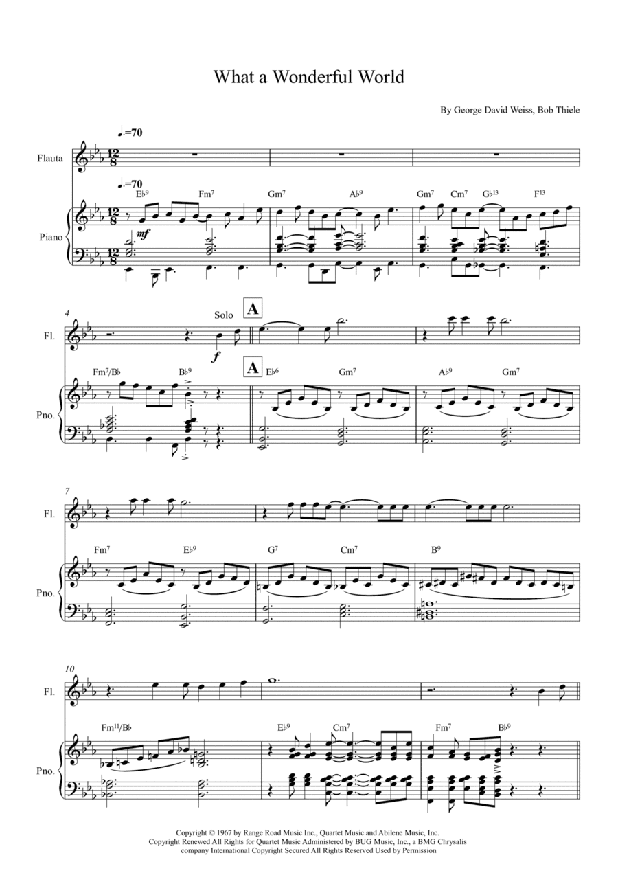 What A Wonderful World (arr. Vinicius Louzada)