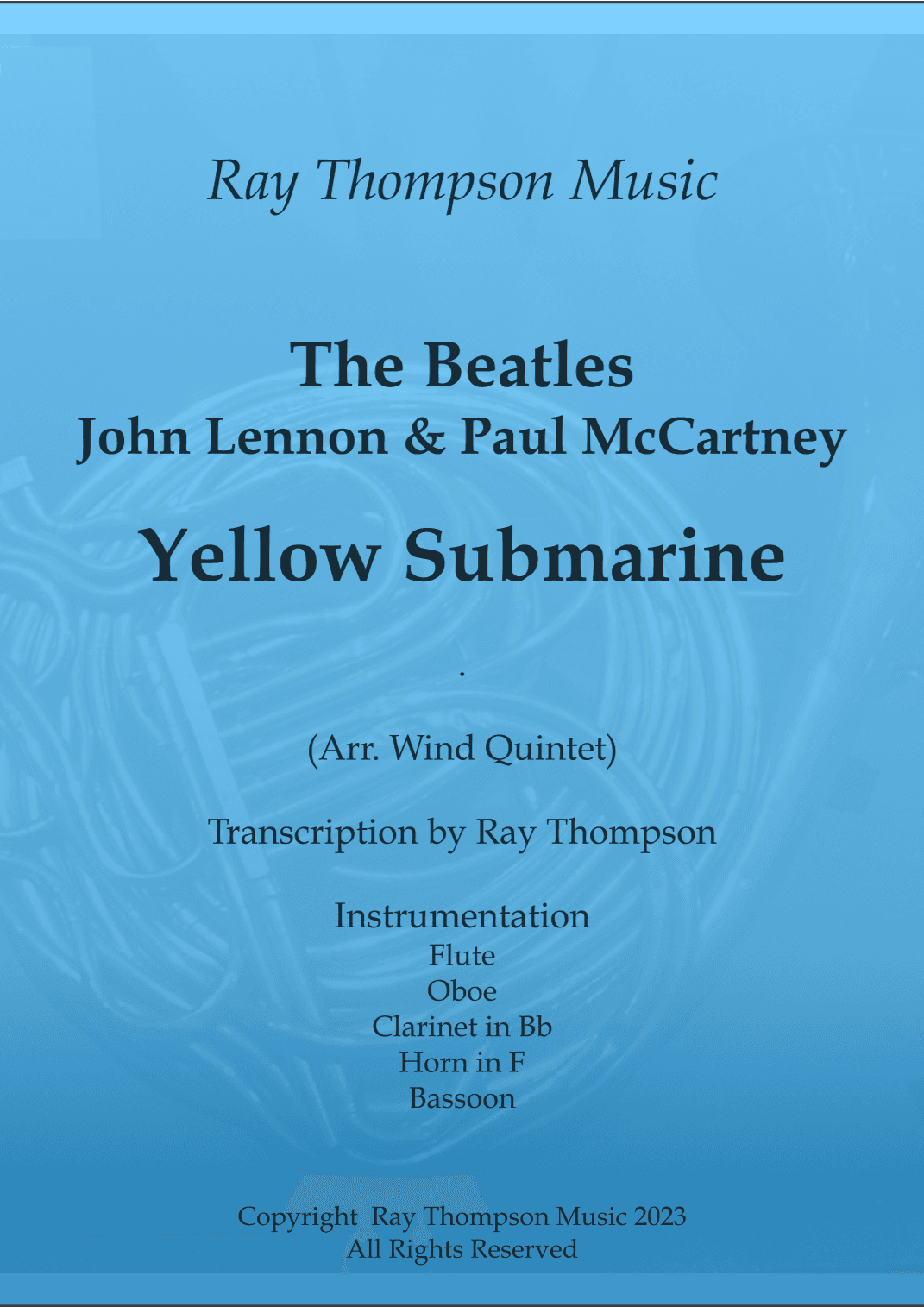 Yellow Submarine (arr. Ray Thompson)