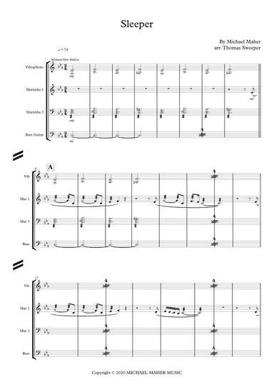 Sleeper (arr. Thomas Sweeper)