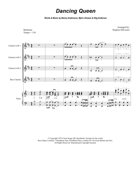 Dancing Queen (arr. Stephen DeCesare)