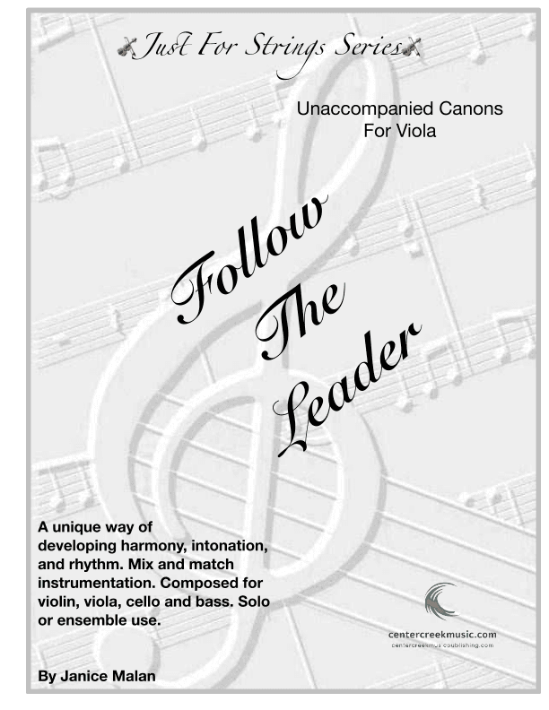 Follow The Leader Unaccompanied Canons for Viola