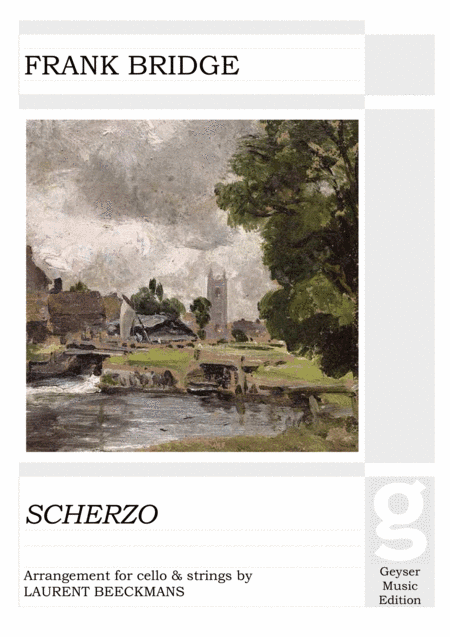 Frank Bridge - Scherzo - cello and string orchestra (arr. Laurent Beeckmans)