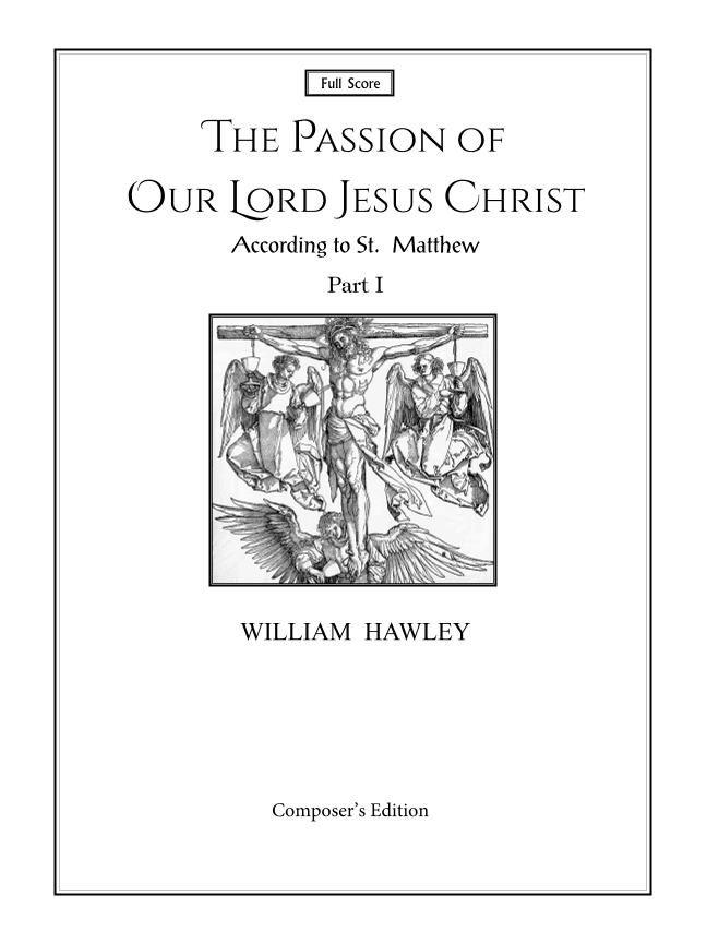 St. Matthew Passion, Part I (Full Score) - Score Only
