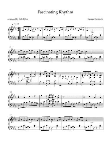 Fascinating Rhythm (arr. Erik Kihss)