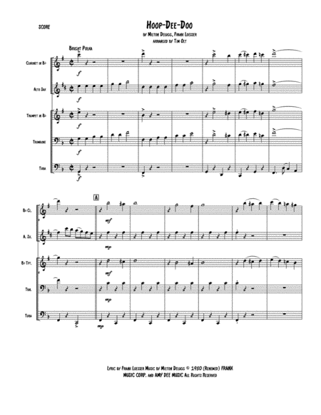 Hoop-dee-doo (arr. Tim Olt)