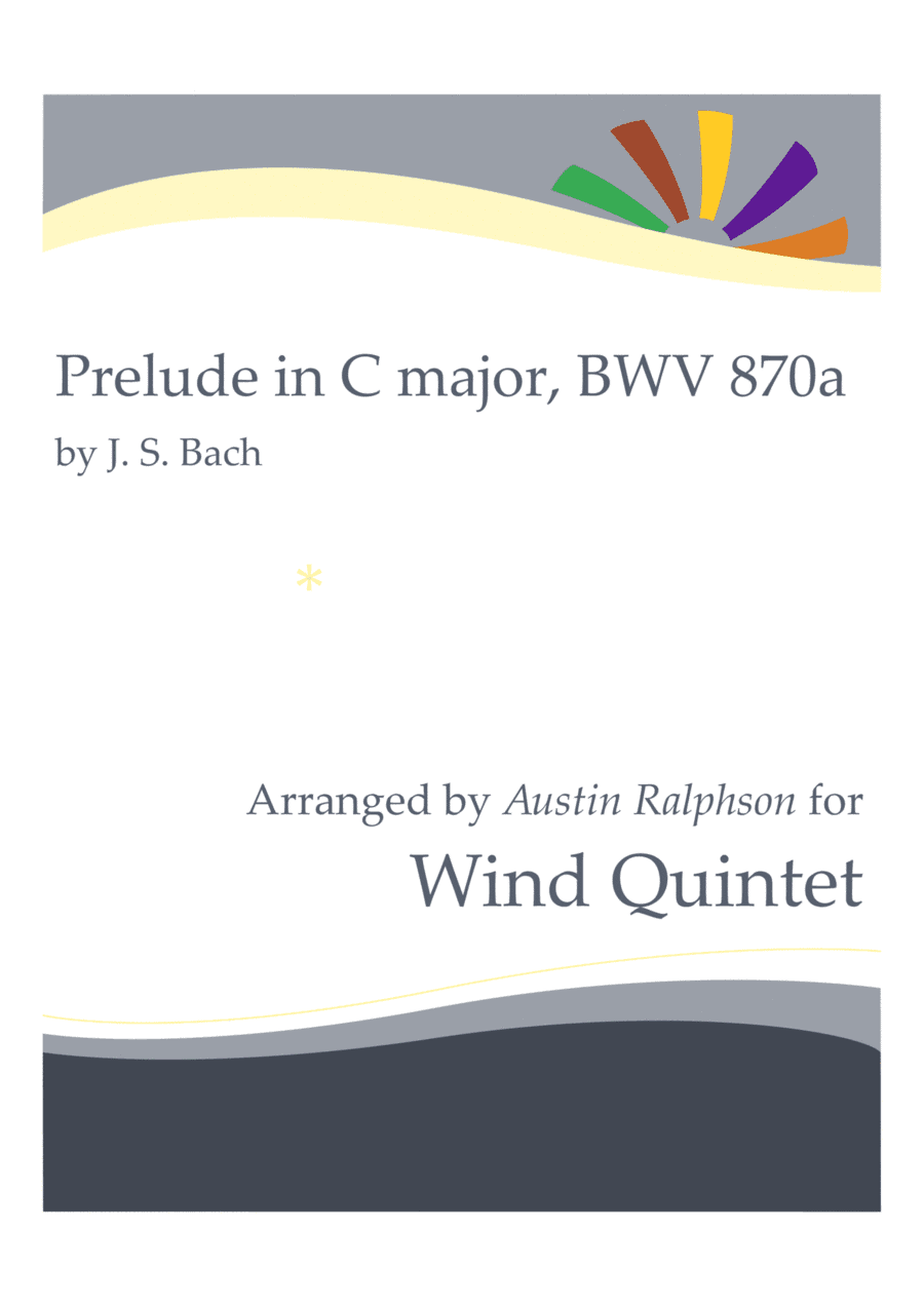 Prelude in C major, BWV 870a - wind quintet (arr. Austin Ralphson)