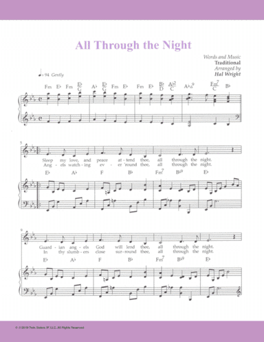 All Through the Night (arr. Hal Wright)