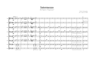Intermezzo from the opera "Goyescas" for cello octet (arr. Joan A. Pich)