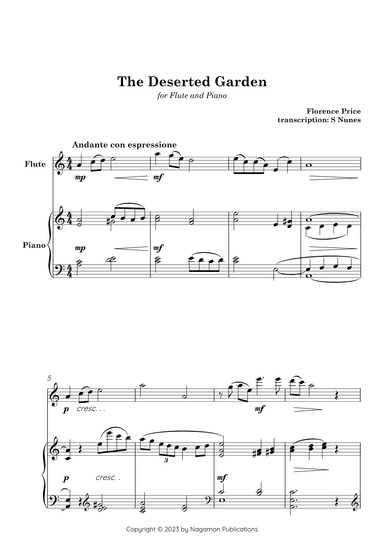 The Deserted Garden (arr. Steven Nunes)