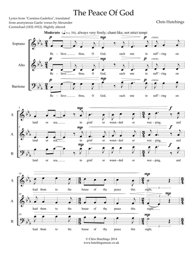 The Peace Of God - SABar