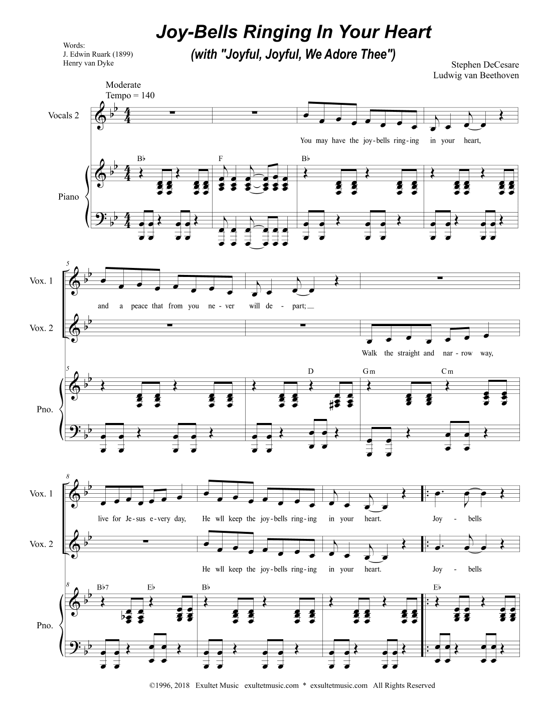 Lamb Of God (from "Mass for Our Lenten Journey") (Vocal solo) (arr. Stephen DeCesare)