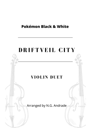 Ly Cay Bong X Driftveil City - Pokemon Black And White (arr. N.G. Andrade)