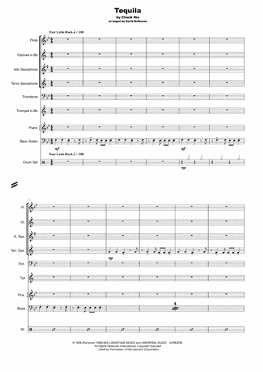 Tequila (arr. David McKeown)