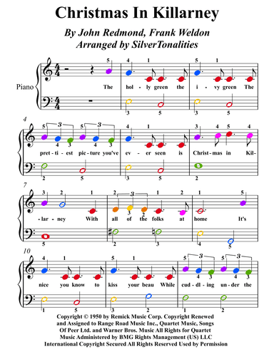 Christmas In Killarney (arr. SilverTonalities)
