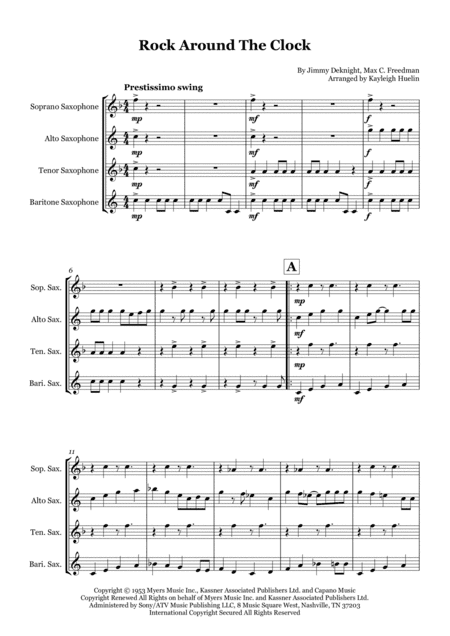Rock Around The Clock (arr. Kayleigh Huelin)
