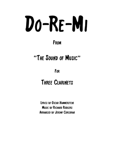Do-Re-Mi (arr. Jeremy Corcoran)
